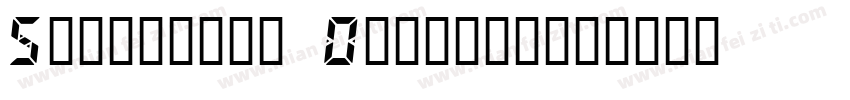 Segmental Digital字体转换